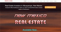 Desktop Screenshot of abqre.com